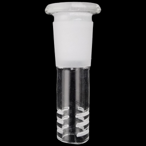 1.5" Frosted Joint Glass Downstem - 18M - 14Female [FTDWN000] 